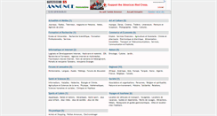 Desktop Screenshot of annuaire.tunisie-annonce.com